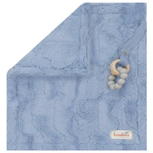 Load image into Gallery viewer, Bondoux Fuzzy Security Blanket - Blue
