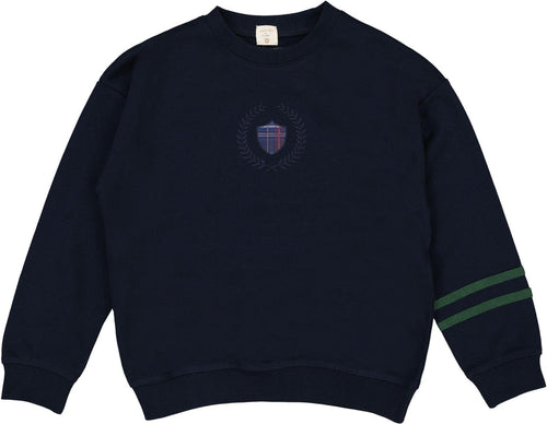 Lil Legs Fan Club Big Logo Boys Sweatshirt  (NO WORDS) - Navy