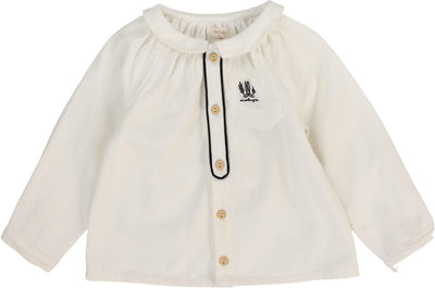 Lil Legs Toddler Boys Logo Shirt - Winter White