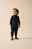 Lil Legs Denim Day Toddler Overalls - Denim Green