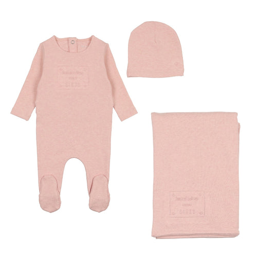 Bee & Dee Embossed Plaque 3PC Set - Pina Colada