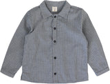 Lil Legs Plaid Edition Boys Shirt - Dried Blue Plaid