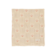 Load image into Gallery viewer, Bebe Organic Shell Blanket - Pink