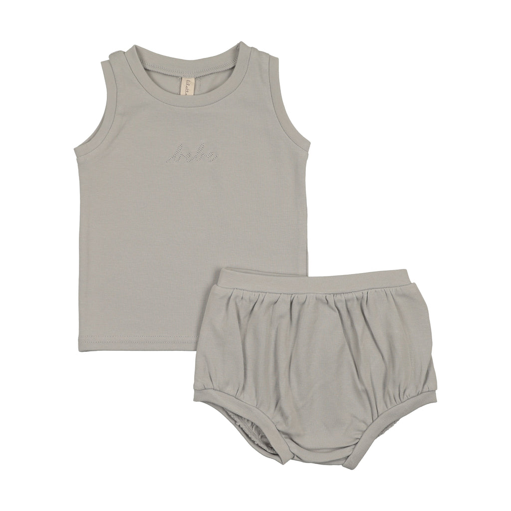 Lilette Bebe Tank Top Set - Pale Blue