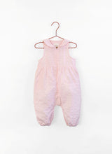 Load image into Gallery viewer, Please Mom Pink Seersucker Romper