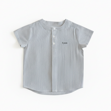 Load image into Gallery viewer, Little Parni Boys Striped Shirt (K651) - Black