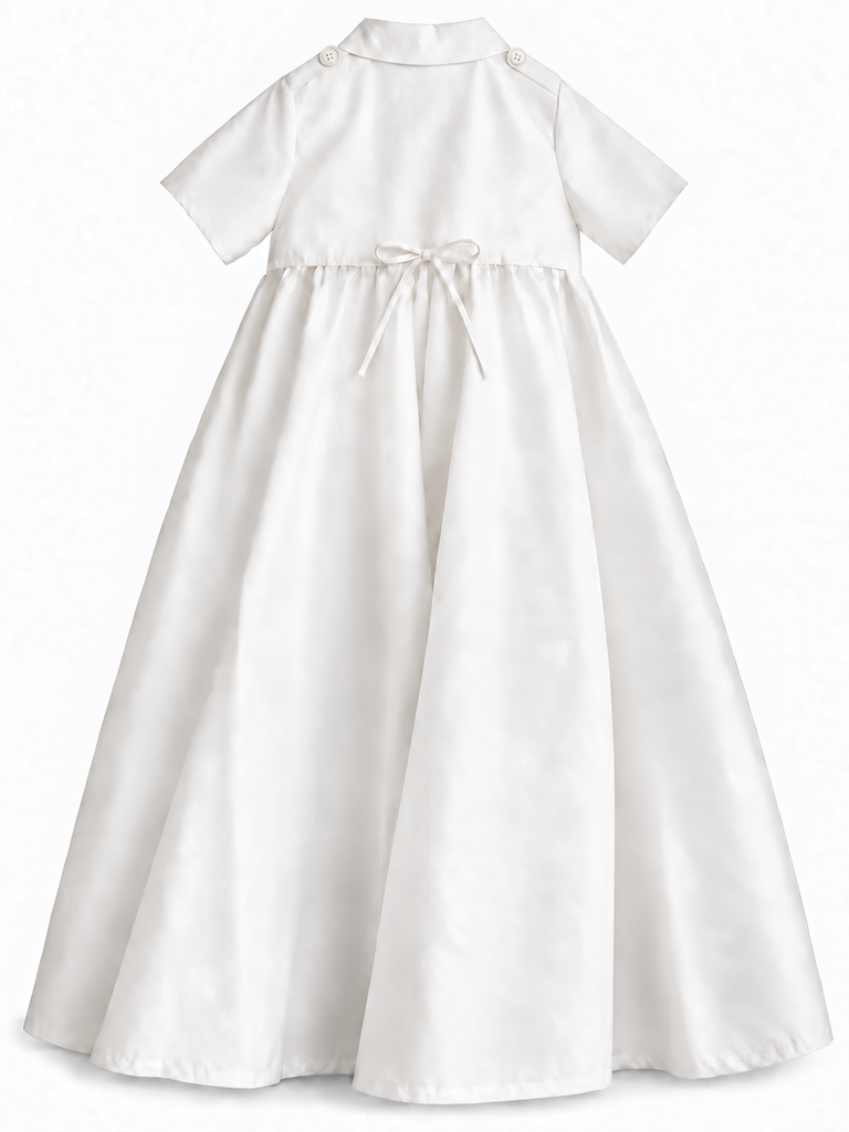 Little Tempest Trench Taffeta Gown - Ivory *store credit only*
