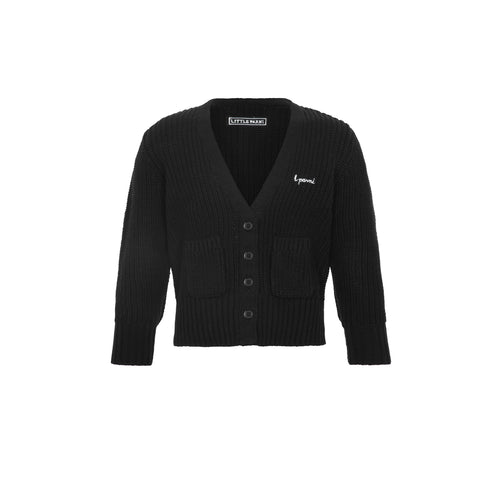 Little Parni Girls Cardigan (K685) - Black