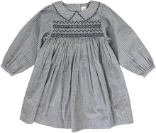 Load image into Gallery viewer, Lil Legs Plaid Edition Dress - Dried Blue Plaid