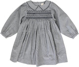 Lil Legs Plaid Edition Dress - Dried Blue Plaid