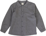 Lil Legs Plaid Edition Boys Shirt - Soft Grey Plaid