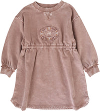 Load image into Gallery viewer, Lil Legs Stitch Studio Sweatshirt Dress - Misty Lilac