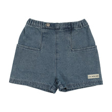Load image into Gallery viewer, Lil Legs Denim City Shorts - Mid Blue Wash