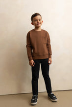 Load image into Gallery viewer, Heven Boys Sweatshirt H40 - Mocha