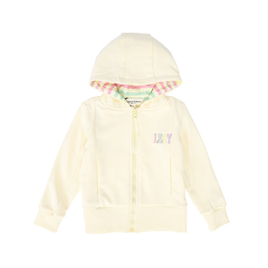 Limited Edition Multi Pastel Striped Sweatshirt - Butter