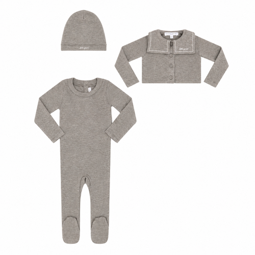 Little Parni Baby Set (K695) - Grey