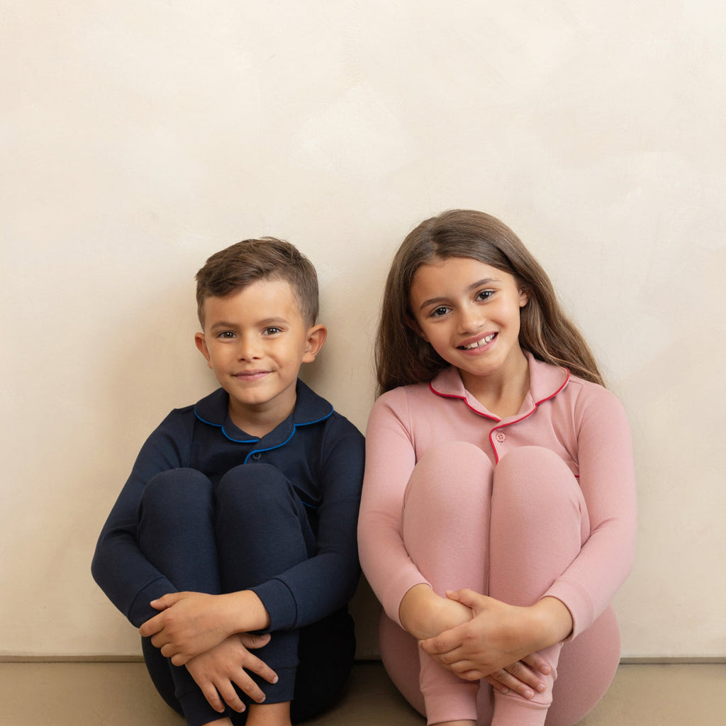 Heven Lounge Pajamas PJ11 - Navy