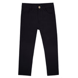 Crew Basics Slim Knit Stretch Pants - Black
