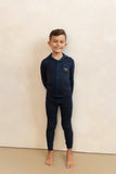 Heven Lounge Pajamas PJ11 - Navy