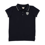 Lil Legs Logo Polo - Navy (Short Sleeve)