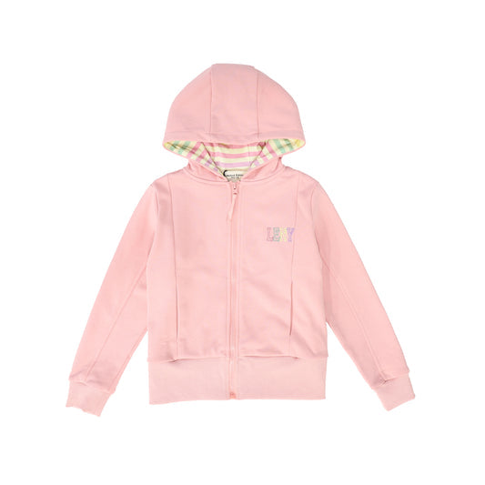 Limited Edition Multi Pastel Striped Sweatshirt - Pink