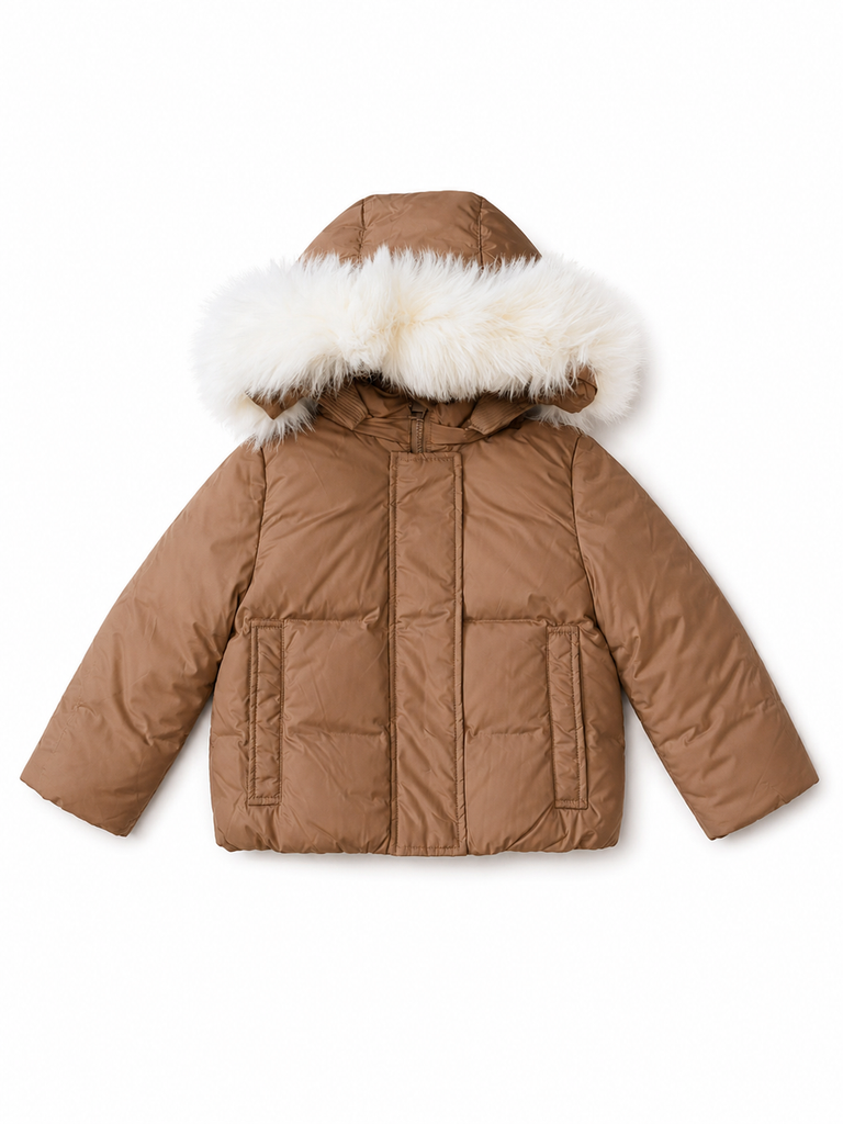Ducc Camel Coat (Natural Fur)