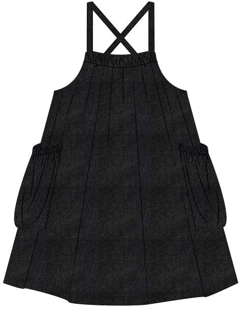 Lil Legs Rugged Threads Jumper - Black Denim