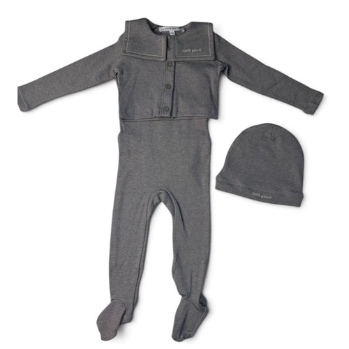 Little Parni Baby Set (K695) - Grey