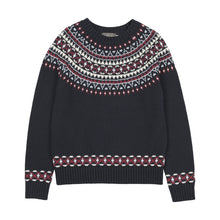 Load image into Gallery viewer, Sweet Threads Aster Crew Sweater - Navy Blue