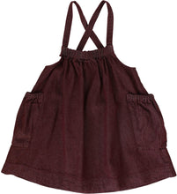 Load image into Gallery viewer, Lil Legs Rugged Threads Jumper - Burgundy Denim