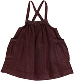 Lil Legs Rugged Threads Jumper - Burgundy Denim