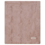 Bondoux Fuzzy Blanket - Mauve Pink