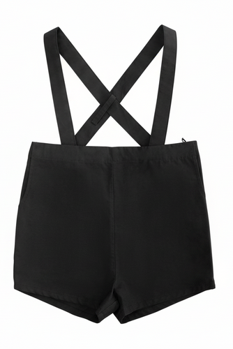 Little Parni Boys Cotton Shorts (K659) - Black