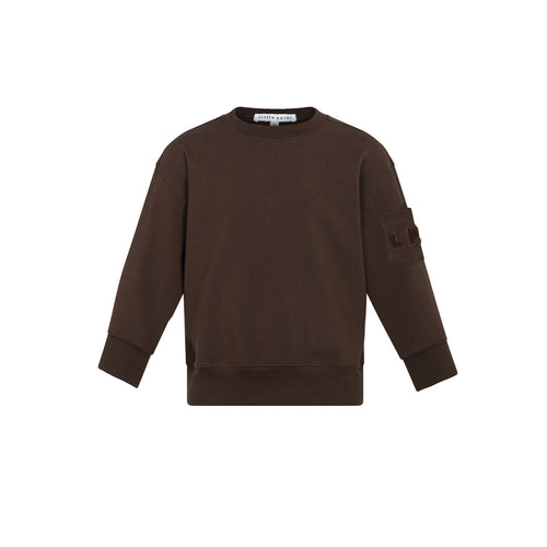 Little Parni Boys Sweatshirt (K709) - Brown