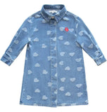 Little Parni Heart Dress (K598) - Denim