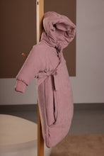 Load image into Gallery viewer, Mantel One Piece Suede Side Wrap Bunting - Pink
