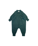Mabli Artist Wool Knit Romper - Pine Melange
