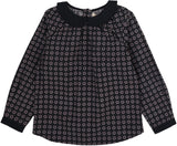 Lil Legs Home Garden Toddler Boys Shirt - Navy Print