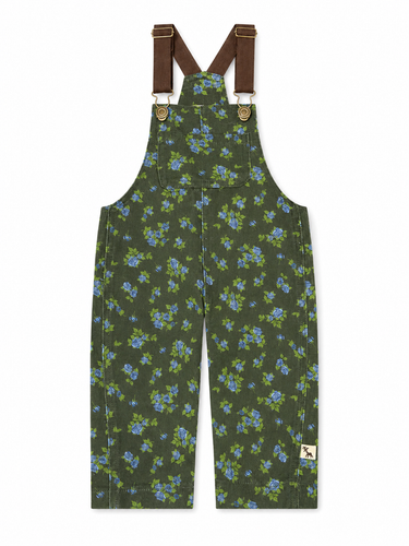 Please Mom Floral Overalls