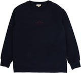 Lil Legs Denim Day Boys Tee - Navy
