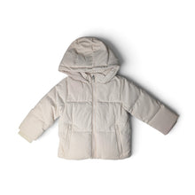 Load image into Gallery viewer, Bomboogie Hooded Baby Down Jacket - White Swan