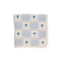 Load image into Gallery viewer, Bebe Organic Balloon Blanket - Blue