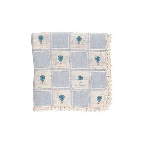 Bebe Organic Balloon Blanket - Blue