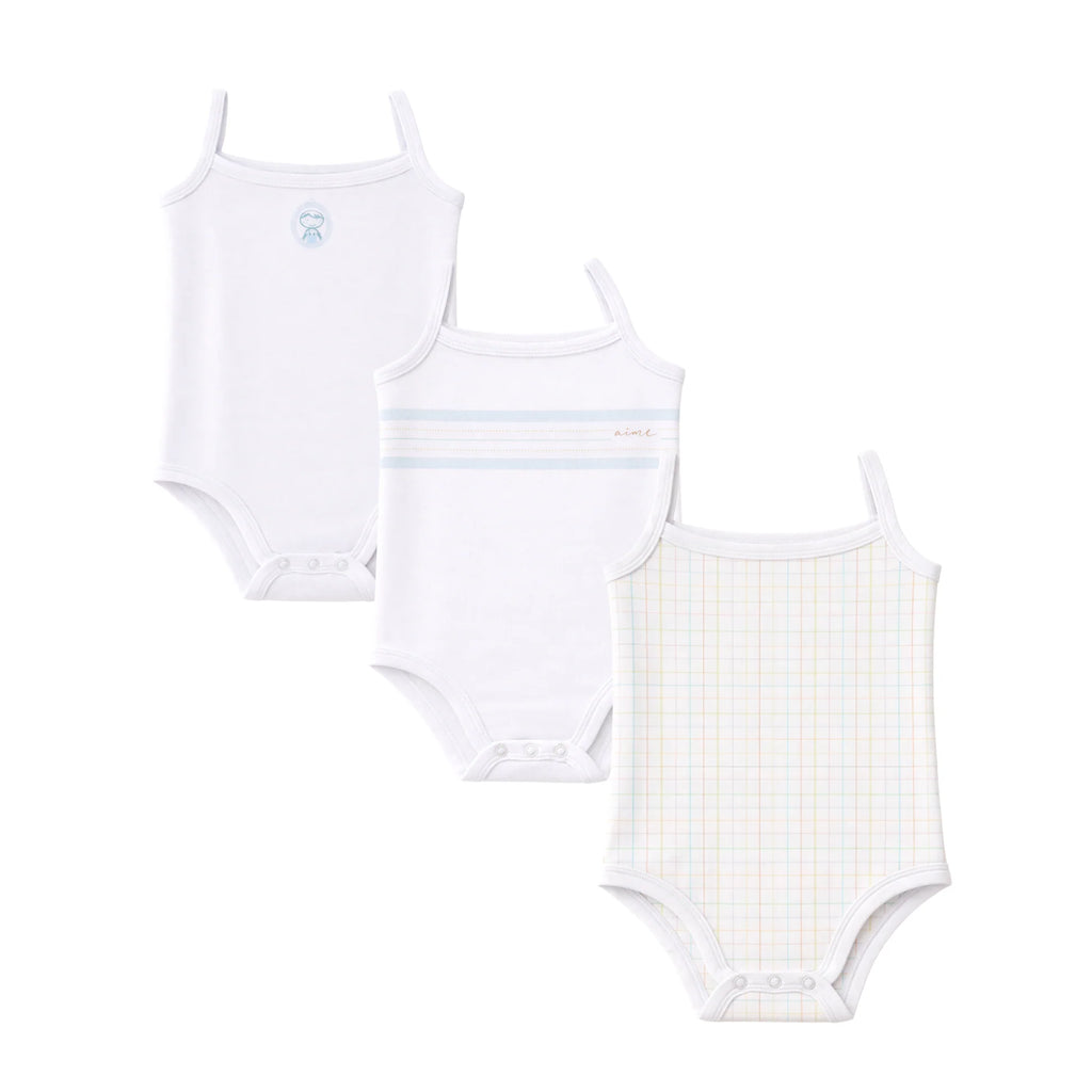 Aime Baby Boys Charm Sleeveless Undershirt