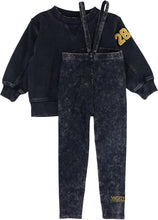 Load image into Gallery viewer, Lil Legs Wash Toddler Suspender Set - Navy