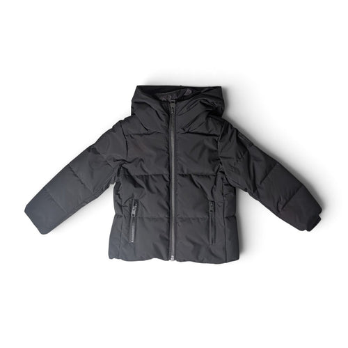 Bomboogie Real Down Padded Hooded Jacket - Black