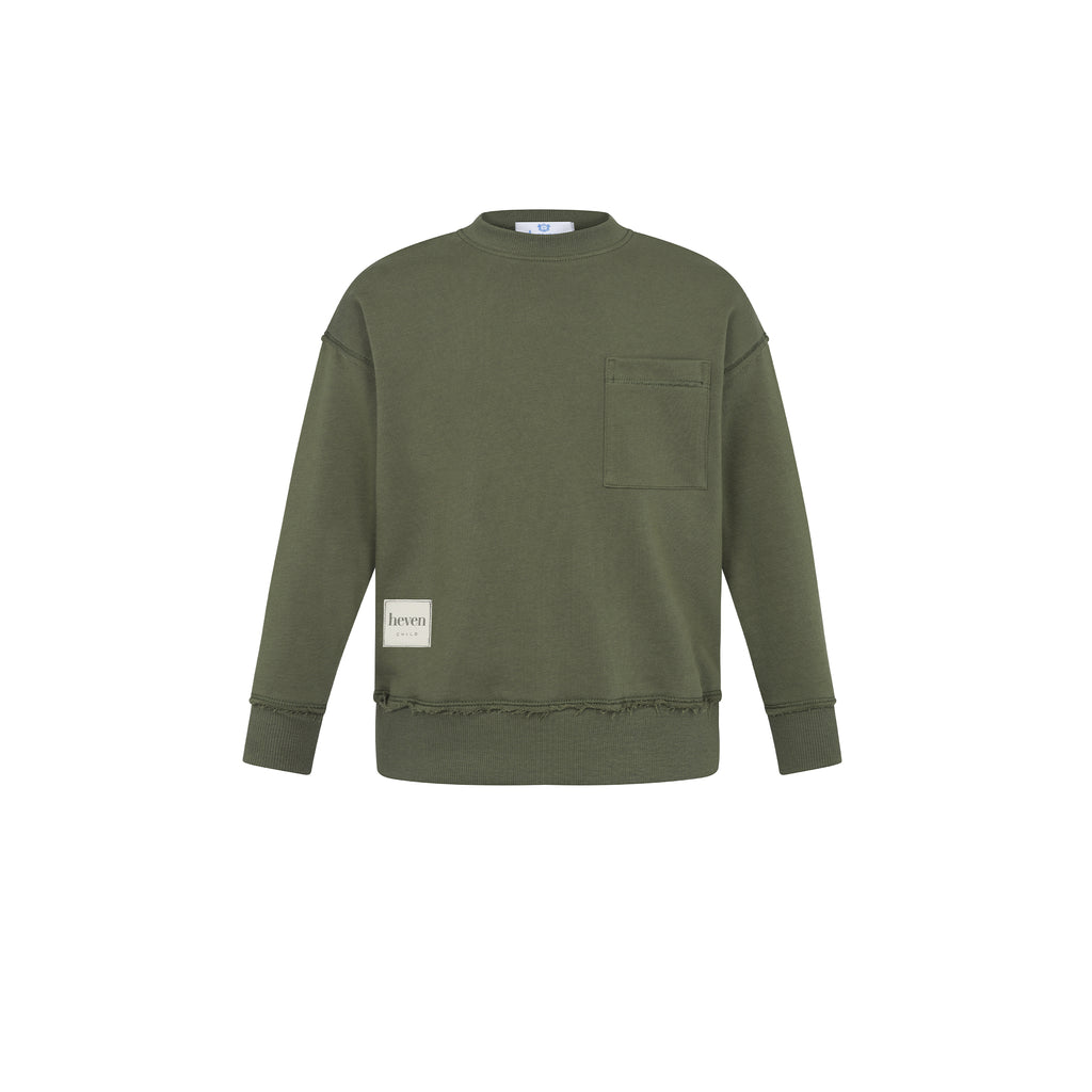 Heven Boys Sweatshirt - Green (H76)