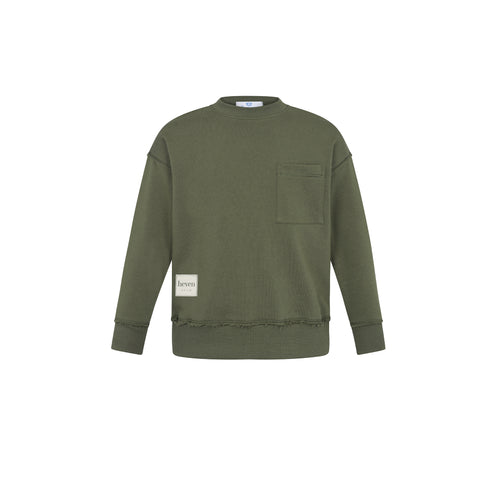 Heven Boys Sweatshirt - Green (H76)