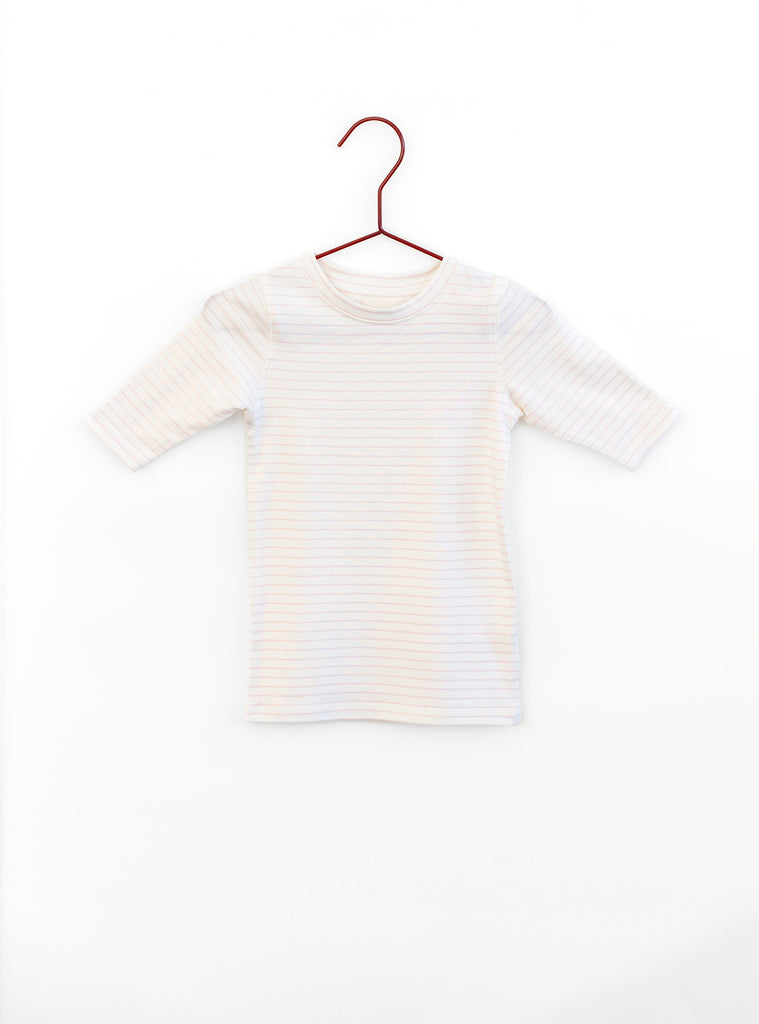 Please Mom Pink Stripe T-shirt