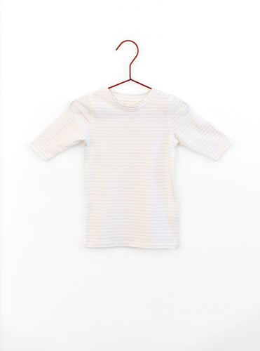 Please Mom Pink Stripe T-shirt